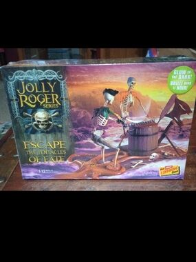 "Escape the Tentacles of Fate" Skeleton Playset - Purple